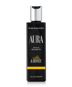 pure romance aura massage oil